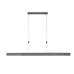 Paul Neuhaus LED Balkenpendel PURE-MOTO grau eloxiert