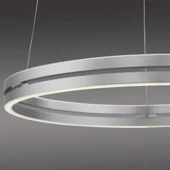 Paul Neuhaus LED Balkenpendel PURE E-LOOP 2-flg alufarbig