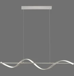 Paul Neuhaus LED Balkenpendel Q-SWING 1-flg silberfarbig