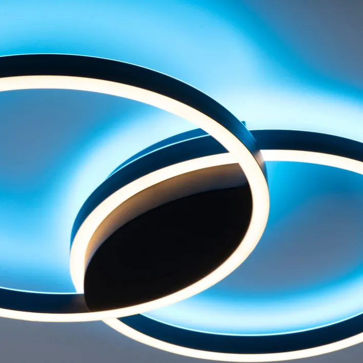 Paul Neuhaus LED Deckenlampe Q-MARKO schwarz