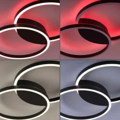 Paul Neuhaus LED Deckenlampe Q-MARKO schwarz