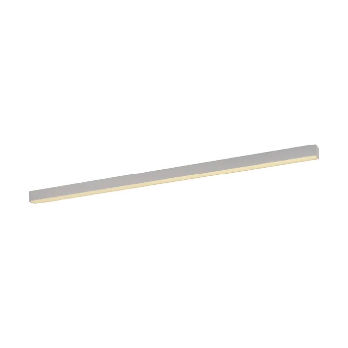 Paul Neuhaus LED Deckenlampe PURE-LINES Straight Kunststoff/Aluminium 110 x 3,8 x 3,9 cm Snow