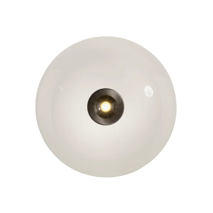 Paul Neuhaus LED Deckenlampe PURE VITRUM 45 cm braun