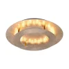 Paul Neuhaus LED Deckenlampe NEVIS 40 cm goldfarbig