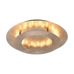 Paul Neuhaus LED Deckenlampe NEVIS 40 cm goldfarbig