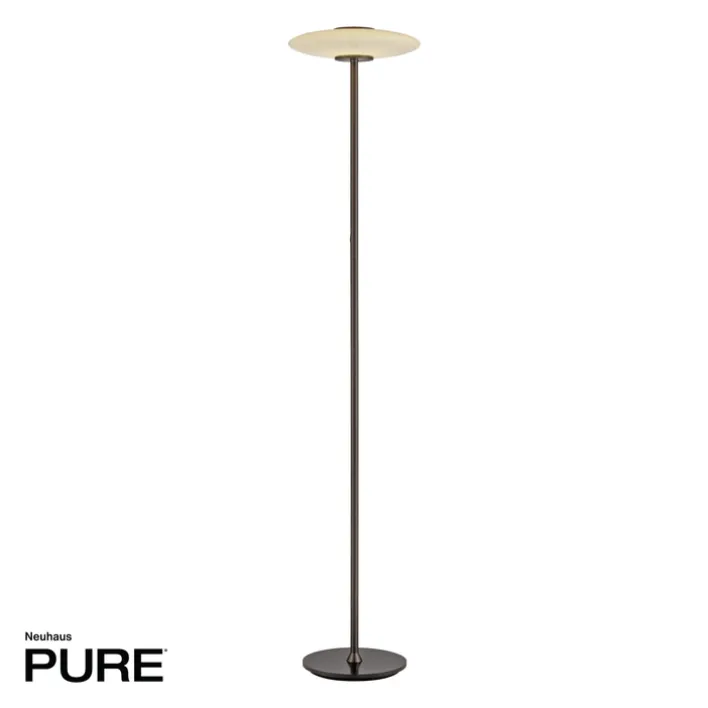 Paul Neuhaus LED Stehlampe PURE VITRUM 32 cm braun