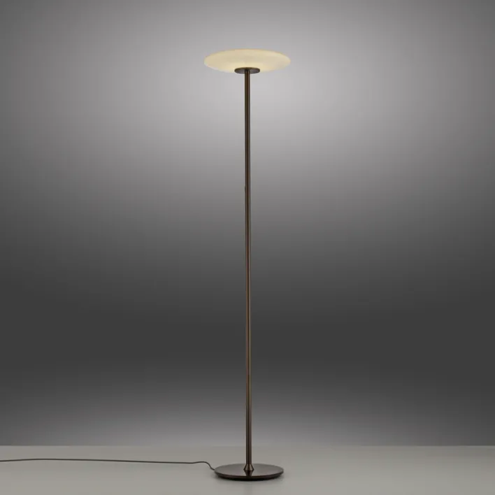 Paul Neuhaus LED Stehlampe PURE VITRUM 32 cm braun