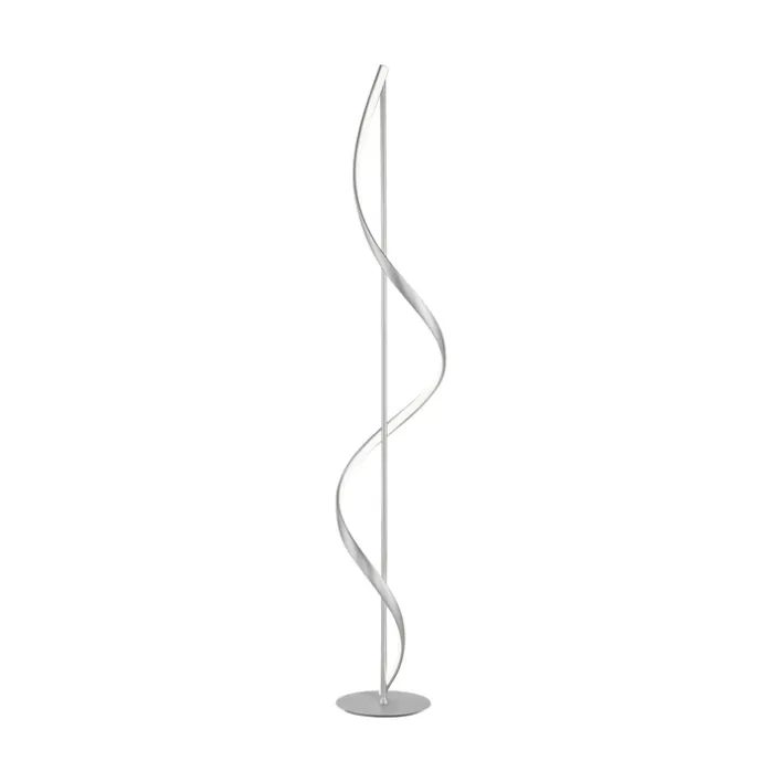 Paul Neuhaus LED Stehlampe Q-SWING 24 cm silberfarbig