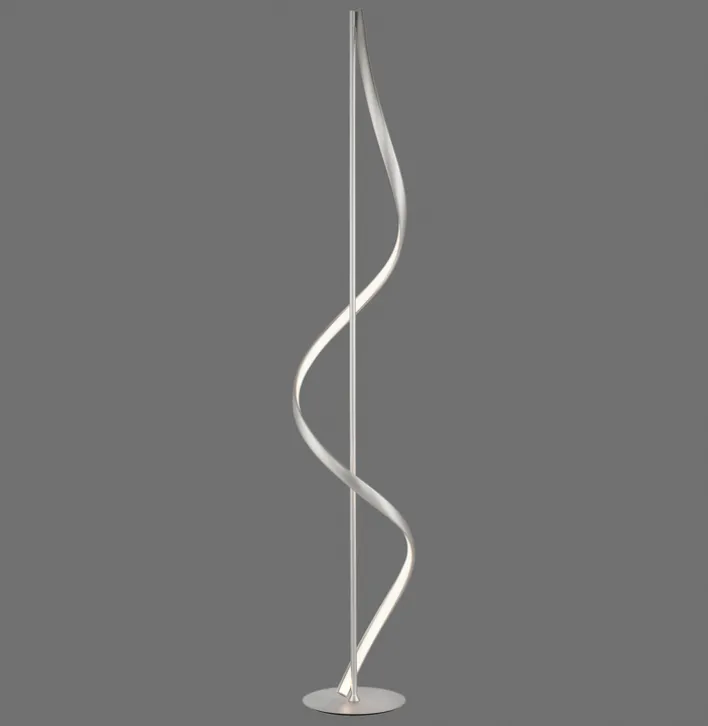 Paul Neuhaus LED Stehlampe Q-SWING 24 cm silberfarbig