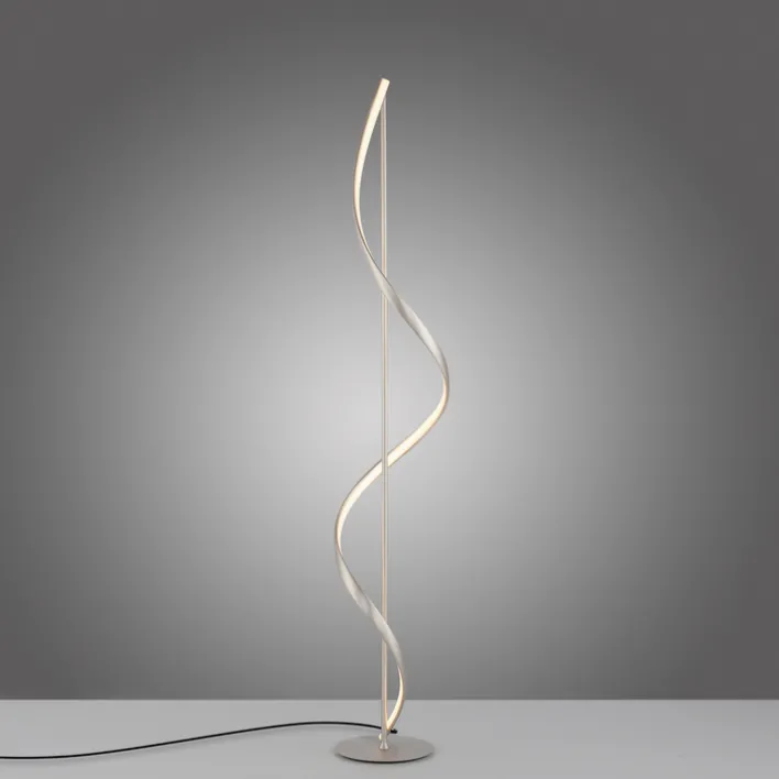 Paul Neuhaus LED Stehlampe Q-SWING 24 cm silberfarbig