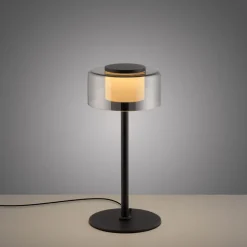 Paul Neuhaus LED Tischlampe RIKA 15 cm schwarz