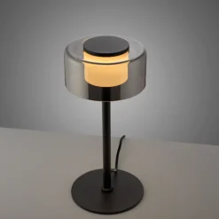 Paul Neuhaus LED Tischlampe RIKA 15 cm schwarz