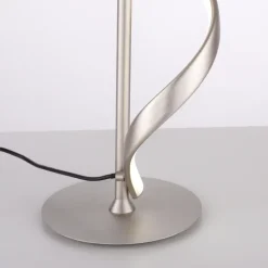 Paul Neuhaus LED Tischlampe Q-SWING 15,5 cm silberfarbig