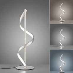 Paul Neuhaus LED Tischlampe Q-SWING 15,5 cm silberfarbig