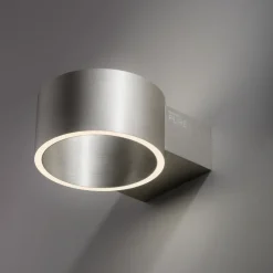 Paul Neuhaus LED Wandlampe PURE CLIPSE 15 cm aluminium