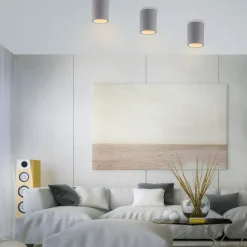 Paul Neuhaus Retrofit Deckenlampe ETON 11 cm beton