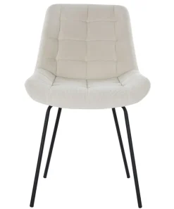 PHILL HILL Stuhl OLIVIA cremefarbig/schwarz