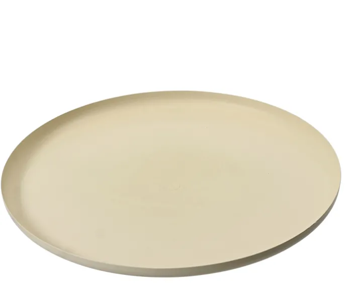 Platzteller Eisen 42cm Goldbeige