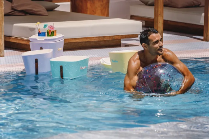 Polarbox Kühlbox 20 Liter Kunststoff dunkelgrün/goldfarbig