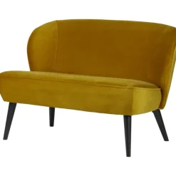 Polsterbank SARA 110 cm ockergelb