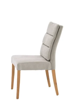 Polsterstuhl LENI hellgrau