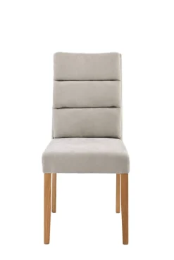 Polsterstuhl LENI hellgrau