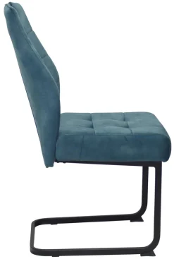 Polsterstuhl PACO 4er Set Petrol