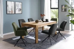 Polsterstuhl TAYLOR 49 x 88 cm grau anthrazit