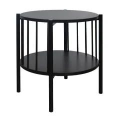 PORTA MDF/Stahl 44 x 44 x 44 cm matt Schwarz