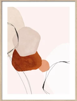 PRO ART Framed Art Bild LINE AND SHAPES VII 33 x 43 cm