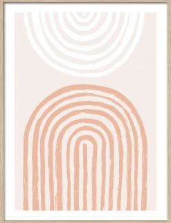 PRO ART Framed Art Bild SHAPES OF EARTH 33 x 43 cm