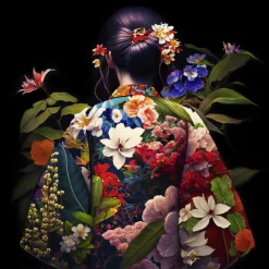 PRO ART Kunstdruck GEISHA V 40x40cm