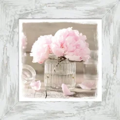 PRO ART New Classic Wood ROSE FLOWERS II 45 x 45 cm Rahmen