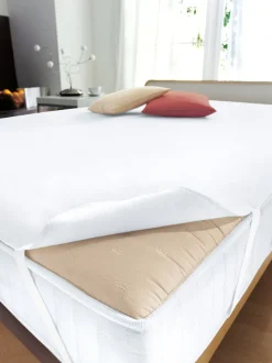 PRONIGHT Matratzenschoner 140 x 200 cm weiß