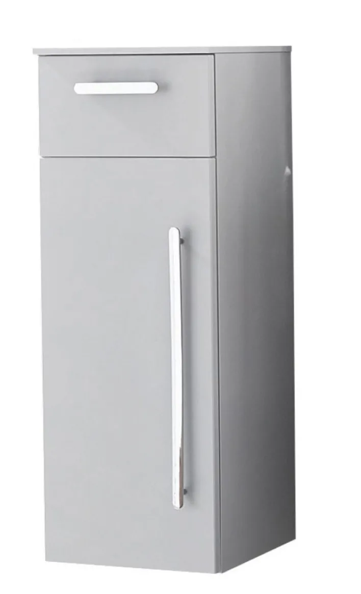 puris Highboard SPEED 30 x 81,6 cm Titangrau