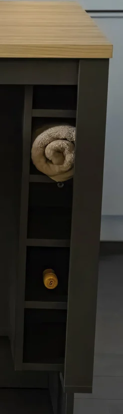 Regal für Kücheninsel Murano 2 Dekor Grafit