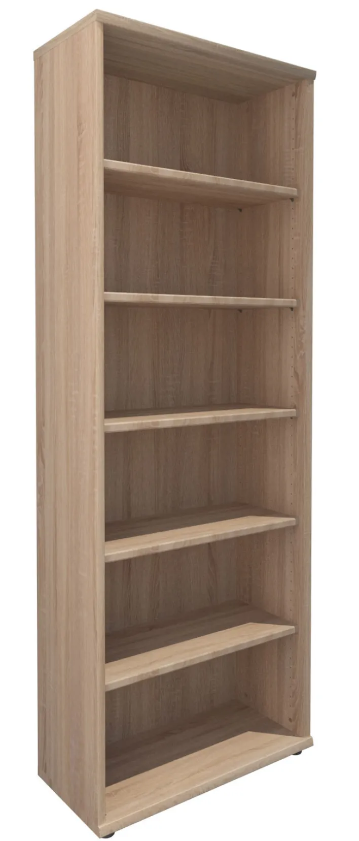 Regal POINT 80 x 220 cm Eiche sägerau