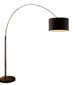 Retrofit Bogenlampe 210 cm schwarz