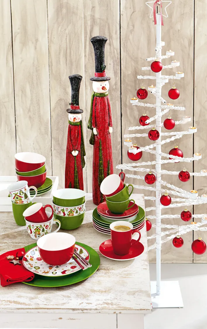 Ritzenhoff & Breker Dessertteller DOPPIO 6er Set rot