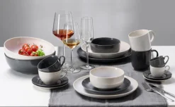 Ritzenhoff & Breker Espressotasse TOLEDO Steinzeug grau