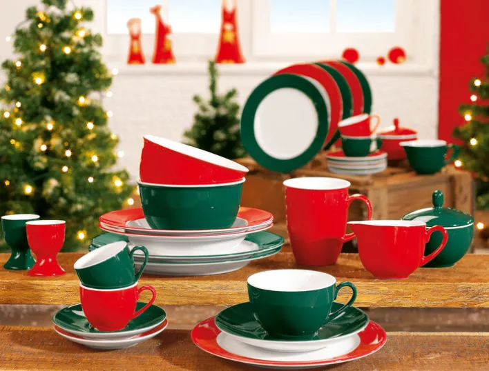 Ritzenhoff & Breker Jumbotasse DOPPIO 6er Set rot