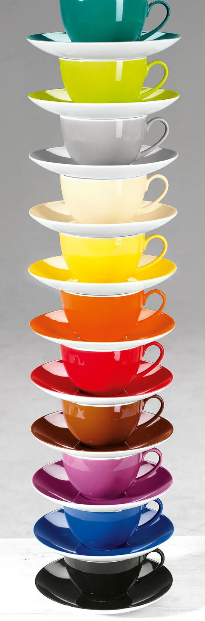 Ritzenhoff & Breker Jumbotasse DOPPIO 6er Set rot