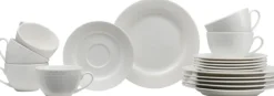 Ritzenhoff & Breker Kaffeeservice SOFIA 18-teilig Porzellan weiß