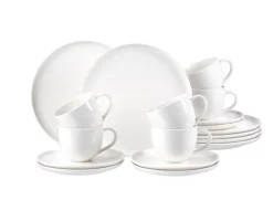 Ritzenhoff & Breker Kaffeeservice SKAGEN 18-teilig weiß