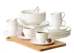 Ritzenhoff & Breker Kaffeeservice SKAGEN 18-teilig weiß