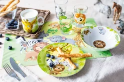 Ritzenhoff & Breker Kinder-Platzmatte DSCHUNGELTIERE 30 x 45 cm mehrfarbig