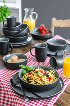 Ritzenhoff & Breker Kombiservice JASPER 16-teilig schwarz