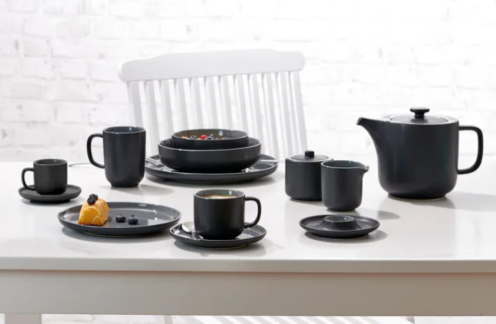 Ritzenhoff & Breker Pastaschale JASPER 4er Set schwarz