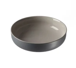 Ritzenhoff & Breker Pastaschale JASPER 4er Set grau/ weiß