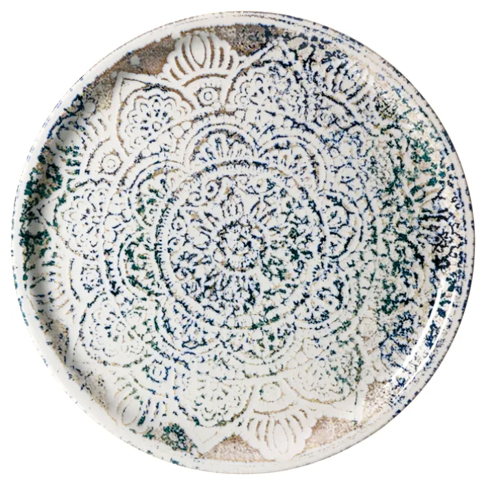 Ritzenhoff & Breker Pizzateller LUIGI 30 cm beige/blau